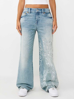 BOBBI MID RISE BLESSED BAGGY JEAN