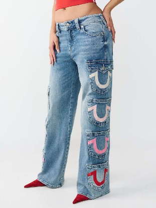 BOBBI MID RISE MULTI-POCKET BIG T BAGGY JEAN