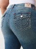PLUS BECCA MID RISE SUPER T BOOTCUT JEAN