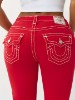 BECCA MID RISE SUPER T FLAP BOOTCUT JEAN