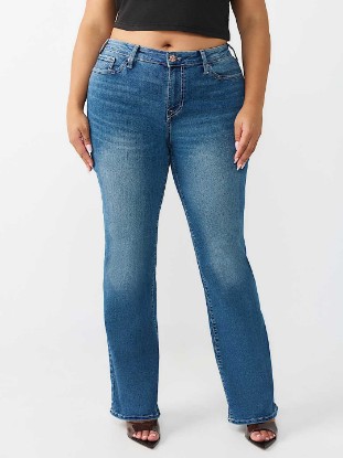 PLUS BECCA MID RISE BOOTCUT JEAN