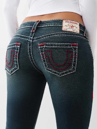 BECCA LOW RISE SUPER T BOOTCUT JEAN