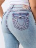 PLUS BECCA MID RISE BOOTCUT FLAP JEAN