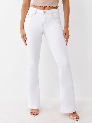 BECCA MID RISE BOOTCUT JEAN