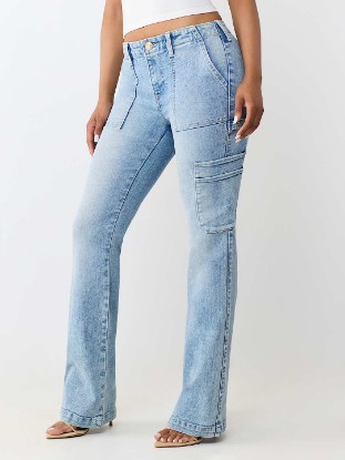 BECCA MID RISE CARPENTER BOOTCUT JEAN