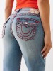 BECCA MID RISE SUPER T BOOTCUT JEAN
