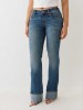 CUFFED MID RISE JEAN