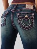 BECCA MID RISE ROPE STITCH BOOTCUT JEAN