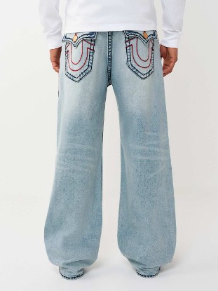 VINNY SUPER T FLAP ULTRA BAGGY JEAN 34"