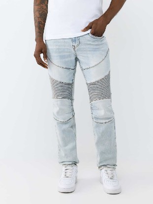 ROCCO MOTO SKINNY JEAN 32"