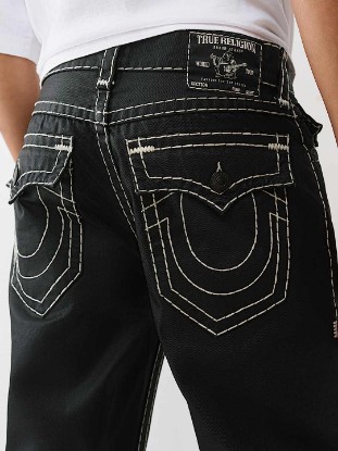 BOBBY SUPER T COATED BAGGY JEAN 32”