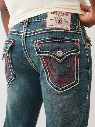 BILLY ROPE STITCH BOOTCUT JEAN 34"
