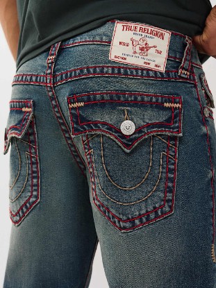 BILLY SUPER T FLAP BOOTCUT JEAN 34"