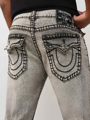 BILLY SUPER T FLAP BOOTCUT JEAN 34"
