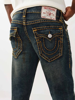 RICKY SUPER T FLAP STRAIGHT JEAN 34"