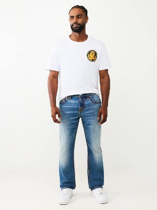 RICKY SUPER T ROPE STITCH FLAP STRAIGHT JEAN