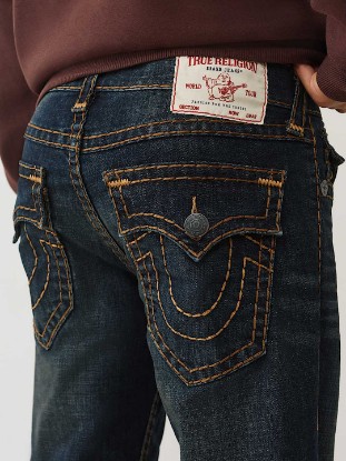 RICKY SUPER T FLAP STRAIGHT JEAN 34”