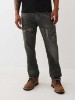 Ricky Logo Appliqué Straight Jean