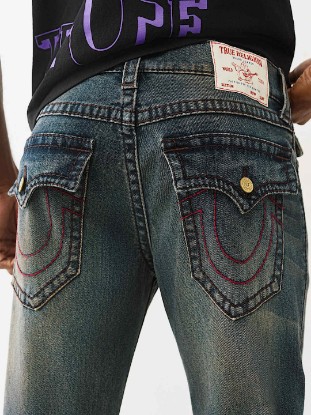 RICKY BIG T FLAP STRAIGHT JEAN 34"