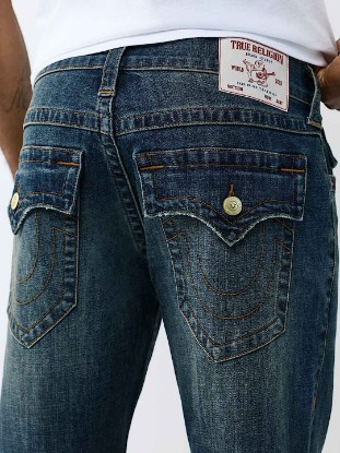 RICKY FLAP STRAIGHT JEAN 34"
