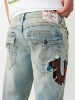 RICKY EMBROIDERED POCKET FLAP STRAIGHT JEAN 34\"