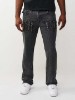 RICKY GRAPHIC FLAP STRAIGHT JEAN 34"