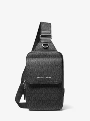Picture of Hudson Signature Logo Sling Pack in BLACK