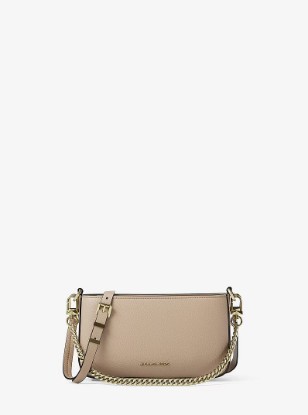 Picture of Bryant Small Pebbled Leather Convertible Pochette in BLACK