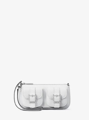 Picture of Zoe Small Pebbled Leather Pochette in BLACK