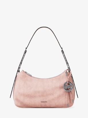 Picture of Nolita Medium Nubuck Shoulder Bag in SMOKEY ROSE