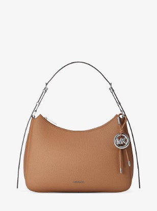 Picture of Nolita Medium Pebbled Leather Shoulder Bag in LUGGAGE