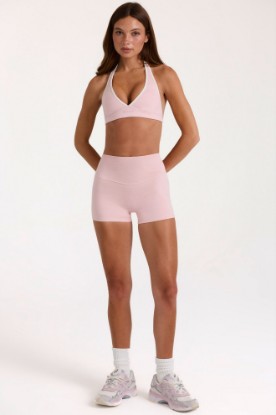 Picture of Soft Active Mini Shorts in Blush Marl