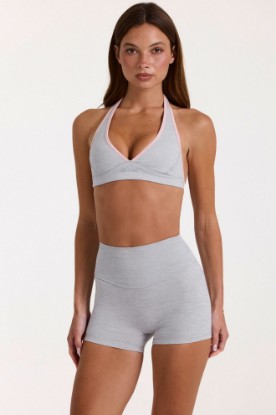 Picture of Soft Active Sports Bra in Grey Marl
