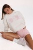 Picture of Oversized Applique Hoodie in Ivory