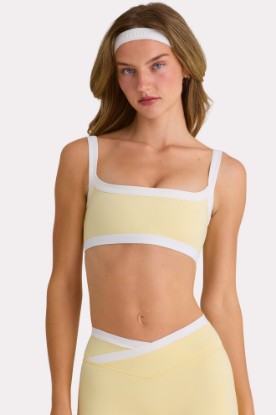 Picture of Soft Active Sports Bra in Lemon