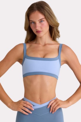 Picture of Soft Active Sports Bra in Sky
