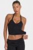 Bo+Tee model Kiele wearing the BT16359__Black Full Top in Black Modal fabric perfect for running errands