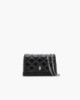 Image 1 of 4 showing The Quilted Slim Dual Convertible Shoulder Bag in BLACK