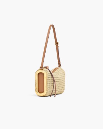 Image 1 of 4 showing Scene Small Shoulder Bag In Crochet in CHAMPAGNE