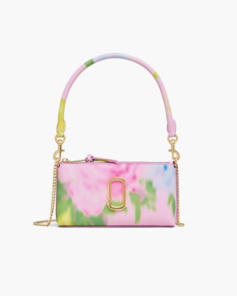 Image 1 of 4 showing The Blurred Floral Snapshot Convertible Shoulder Bag in RIBBON PINK MULTI