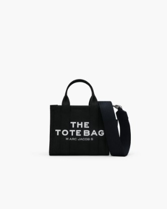 Image 1 of 4 showing The Canvas Crossbody Tote Bag in BLACK