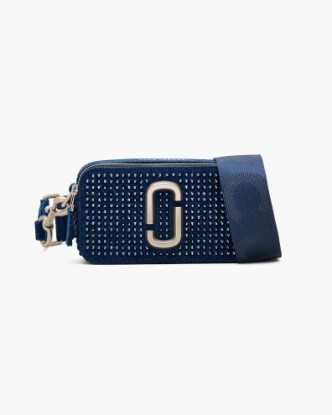 Image 1 of 4 showing The Crystal Denim Snapshot in DARK WASH CRYSTAL