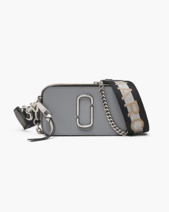 Image 1 of 4 showing The Colorblock Chain Snapshot in WOLF GREY MULTI STRIPE