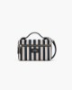 Image 1 of 4 showing The Stripe Canvas Everyday Vanity Bag in BLUE SEA MULTI