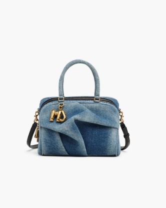 Image 1 of 4 showing The Denim Small Wave in MEDIUM WASH INDIGO