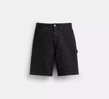 Picture of Coach Brain Dead Denim Shorts