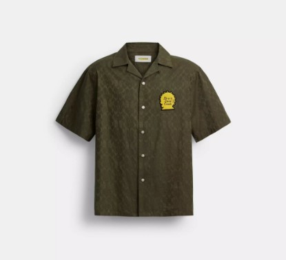 Picture of Coach Brain Dead Signature Camp Shirt