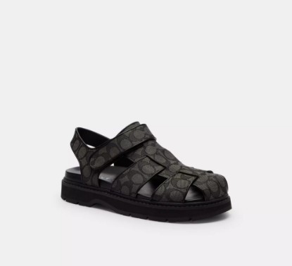Picture of Fisherman Sandal in Signature Jacquard