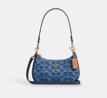 Picture of Teri Mini Crossbody Bag In Signature Denim
