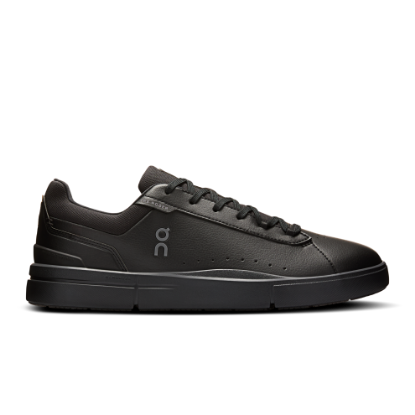 On THE ROGER Advantage Black & Black Men Tennis Shoes